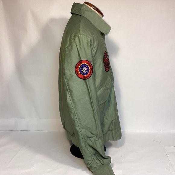 Top Gun 2 Captain Pete Mitchell Flight bomber Jacket size 2XL Tom Cruise - Picture 4 of 10